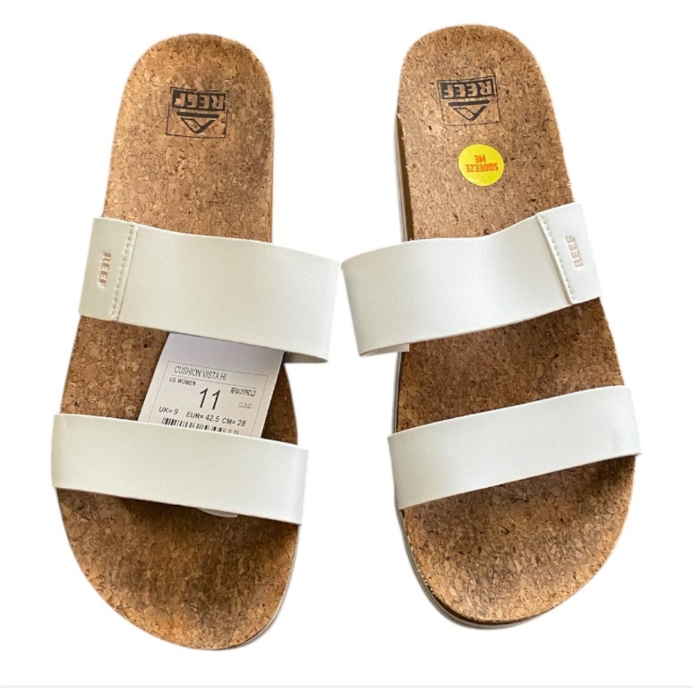Reef  Women's Cushion Vista Hi Cloud White  Size 11 Medium 🔥🏝️
